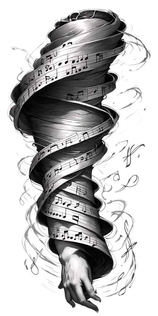 Tornado Of Music Lyrics Swirling Down My Arm