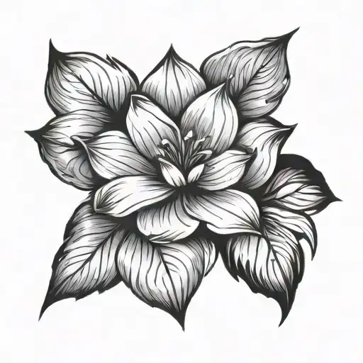 Combine Techno Music Elements With Realistic Flower Petals In A Minimalist