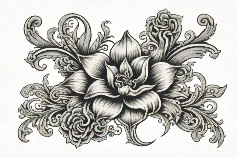 A Fleur De List In The Center Surrounded By Elements Of Port Arthur Texas And San Diego California