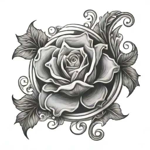 Cover Up Tattoo Design Featuring
