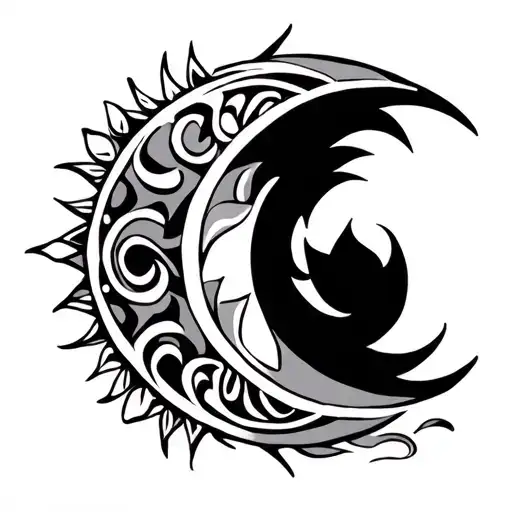 Polynessian Half Moon