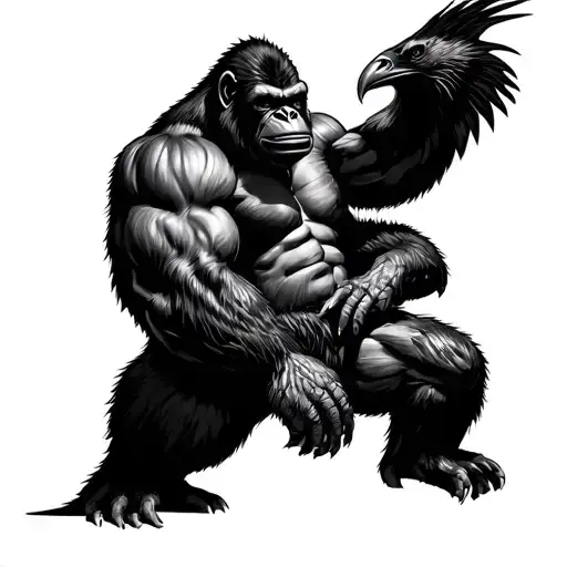 King Kong And Raven