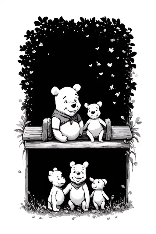 Winnie The Pooh With Friends