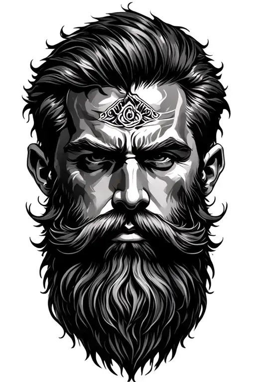 Bearded Akull Smoky Background