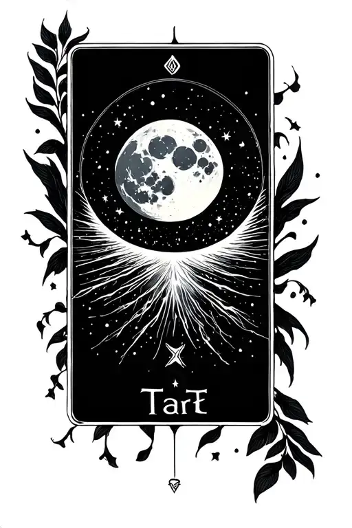 Tarot Sol And Full Moon Letters