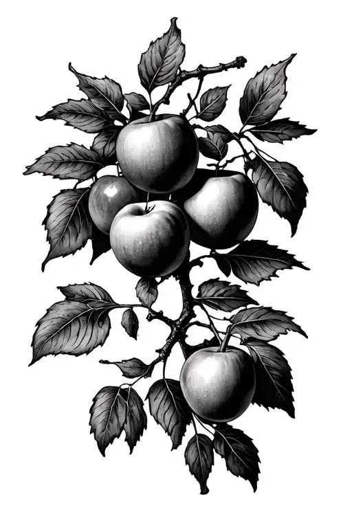 Biblical Fruits Of The Spirit On A Vine