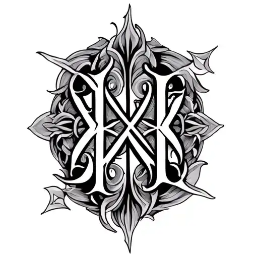 Two Word Ambigram Generator