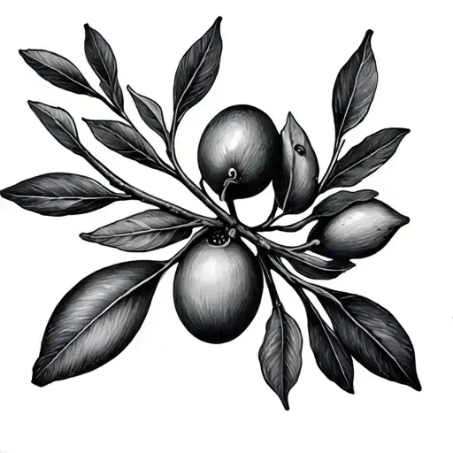 Olive Branch Winter Son Daughter