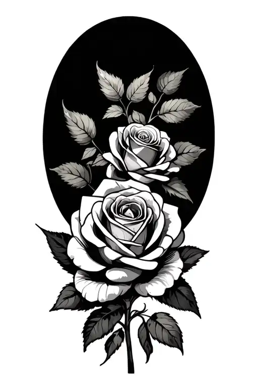 Humility And Strength With Roses