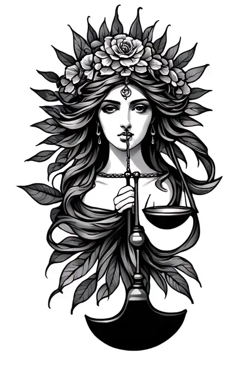 Libra With Love And Peace