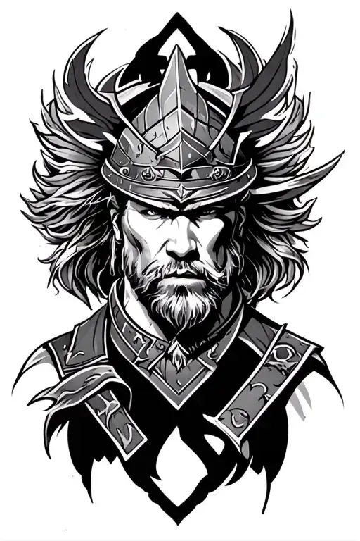 Half Sleeve Of A Warrior