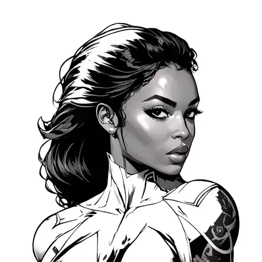 Black Female Superhero