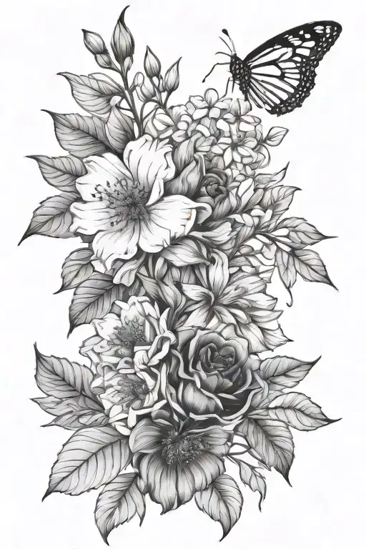 Birth Month Flowers November And February