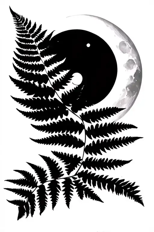 Fern And Moon
