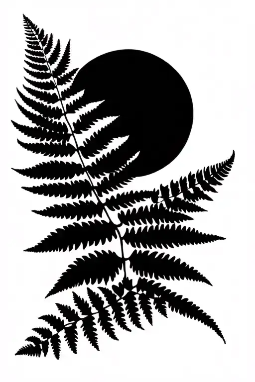 Fern And Moon