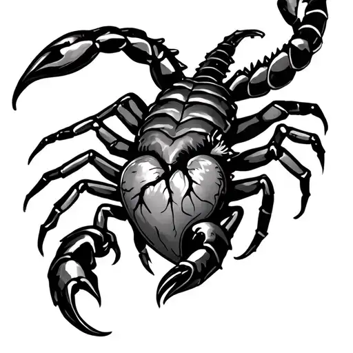 Scorpion And Heart