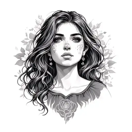 Strength Growth Love Yourself Struggle Forgiveness Pain Anger Girly Woman Portrait