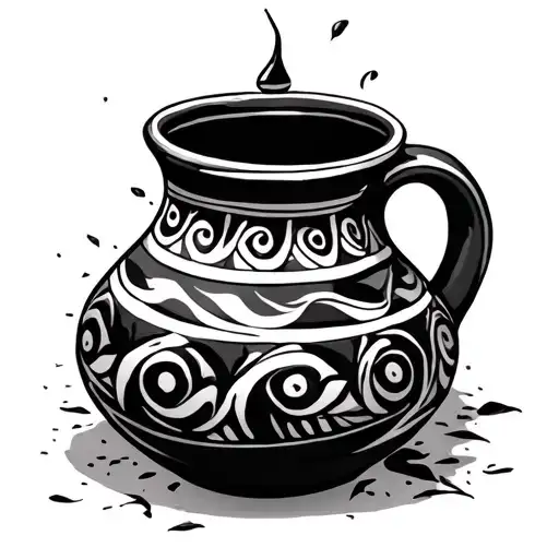 Indian Pottery Shattered