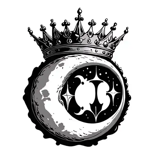 Crown And Moon