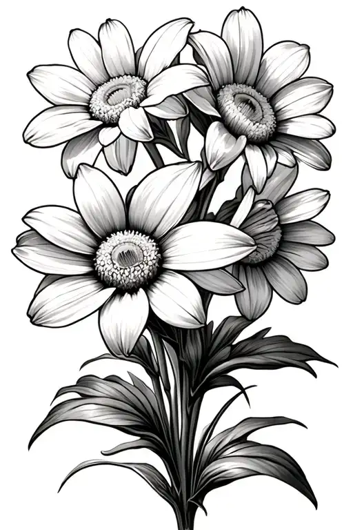 Cosmos Daisy Narcissus