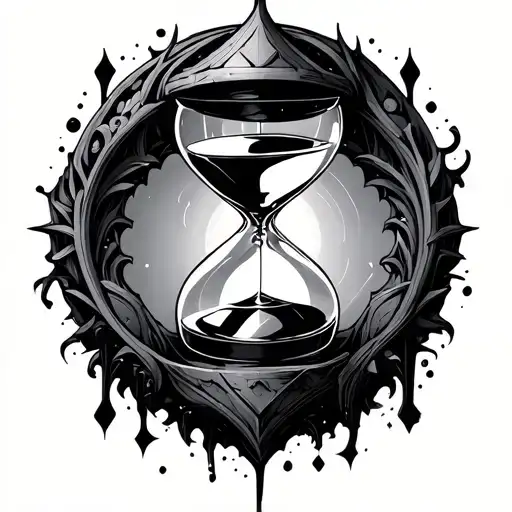 Cyber Sigilism Hourglass