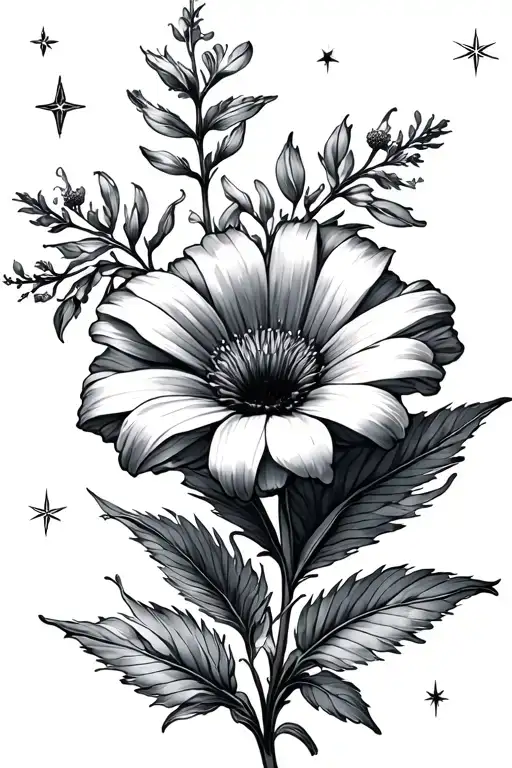 Sky Stars December Birth Flower