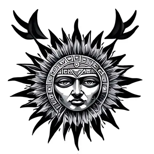 Aztec Sun Shining