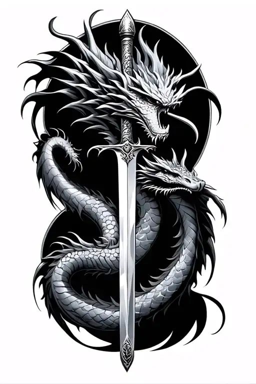 Dragon And Sword