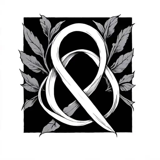 Arch Infinity Symbol Intertwined