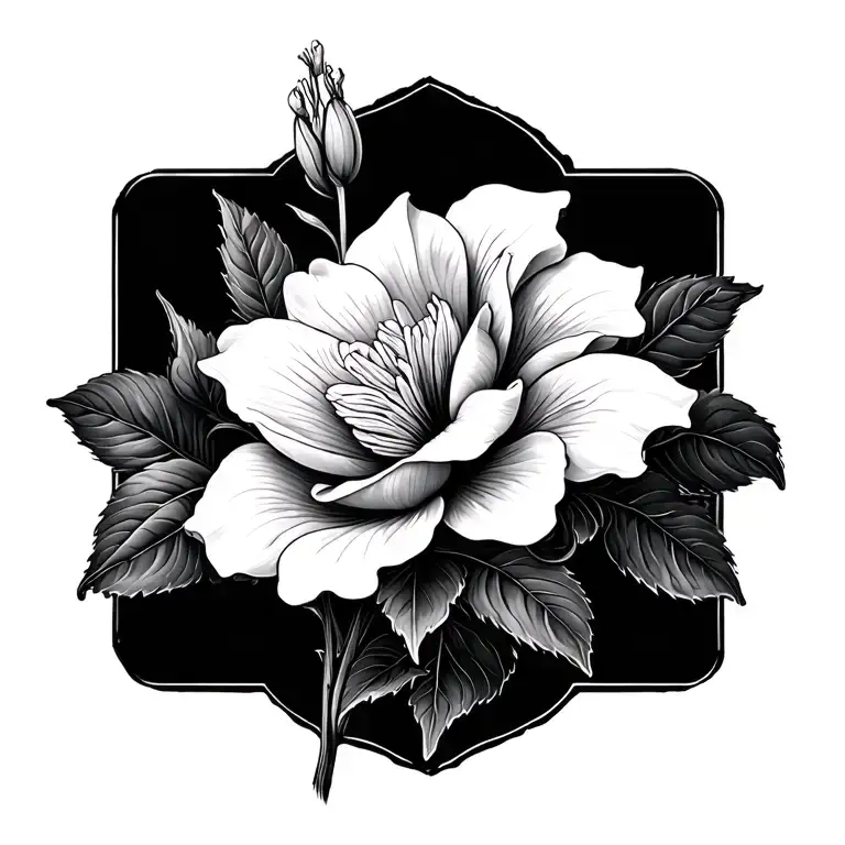 White Gardenia Flowers