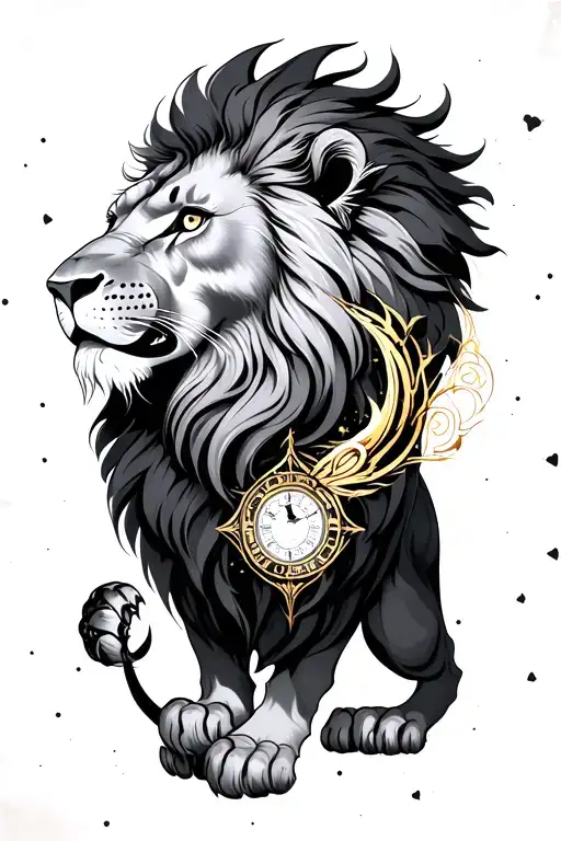 Gemini Zodiac Fight Against Time Lions