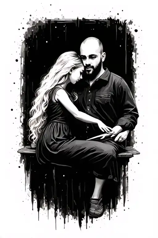 Dad Daughter Playing