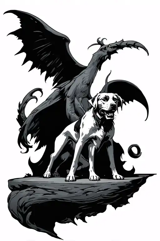 Hades With Cerber Dog