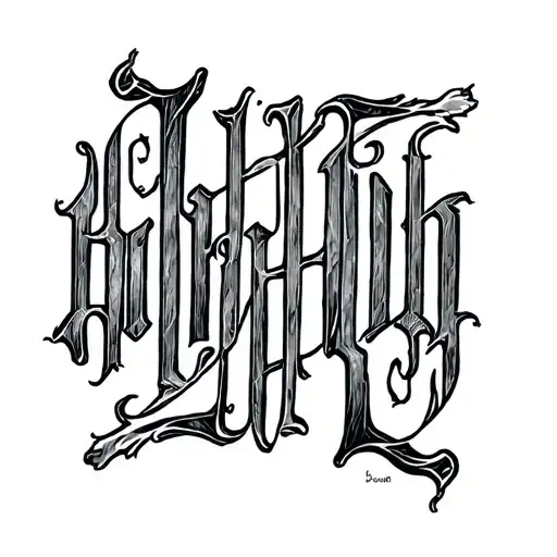 Two Word Ambigram Generator