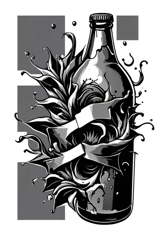 Broken Bottle Morphing