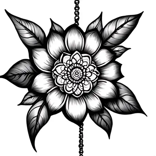 Flower Dreamcatcher Made