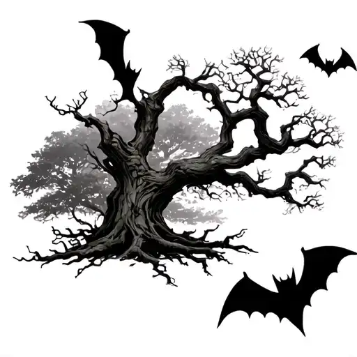 Poison Tree With Bats
