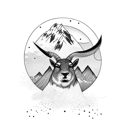 Girl Heaven Mountains Animals