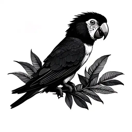 Parrot One Black Line