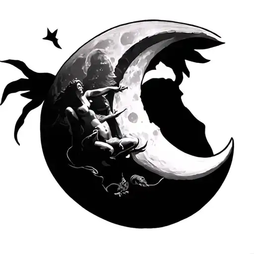 Moon And Greek Mythology