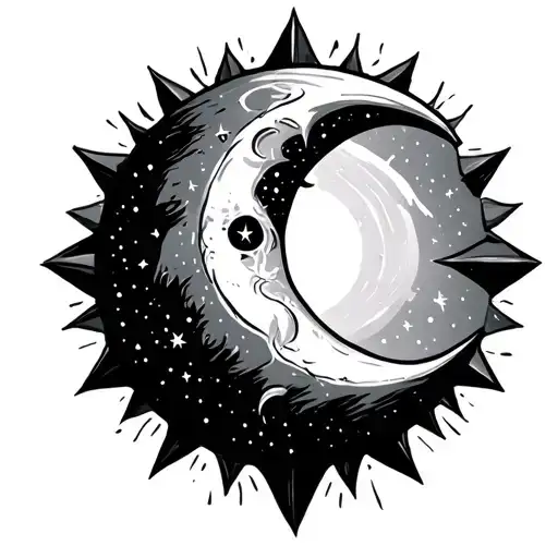 Cresent Moon Star Sign