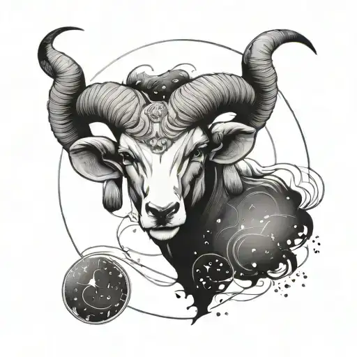 Aries Constellation Intertwined