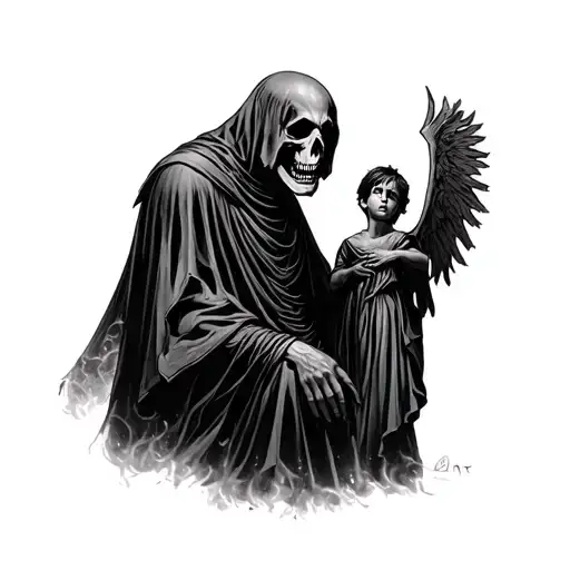 Reaper Watching Over His Son