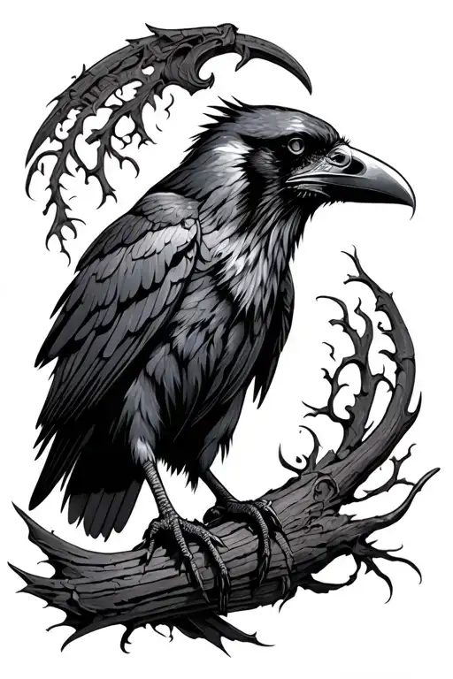 Raven Of Odin