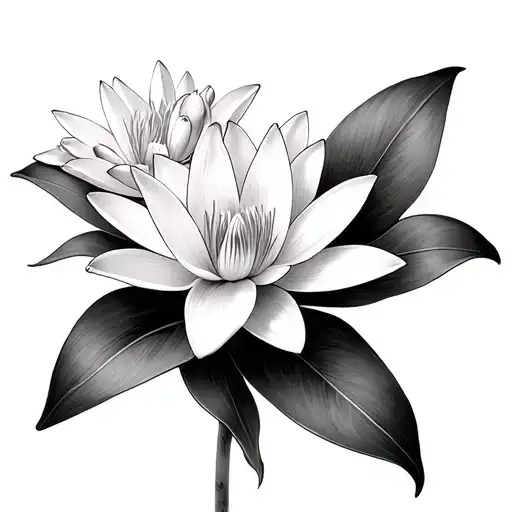 Water Lilly Lilly Of The Valley Daffodils Growing