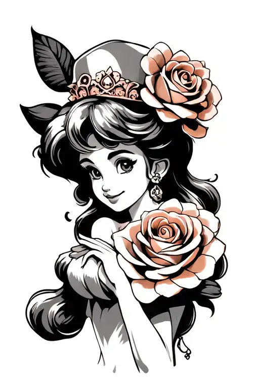 I Feel Like Princess Peach Rose Gold On My Mercedes