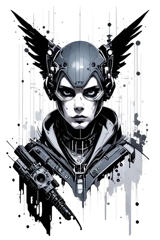 Cyberpunk Inspired Design Featuring