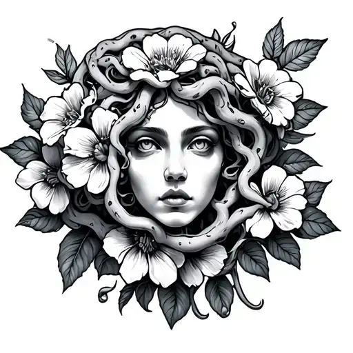 Flowers Medusa Snack Itself