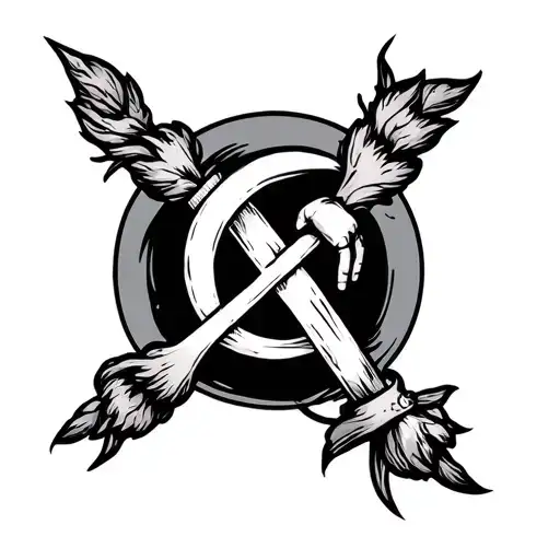 Fight For Addiction Recovery Symbol