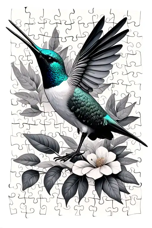 Humming Bird Puzzle